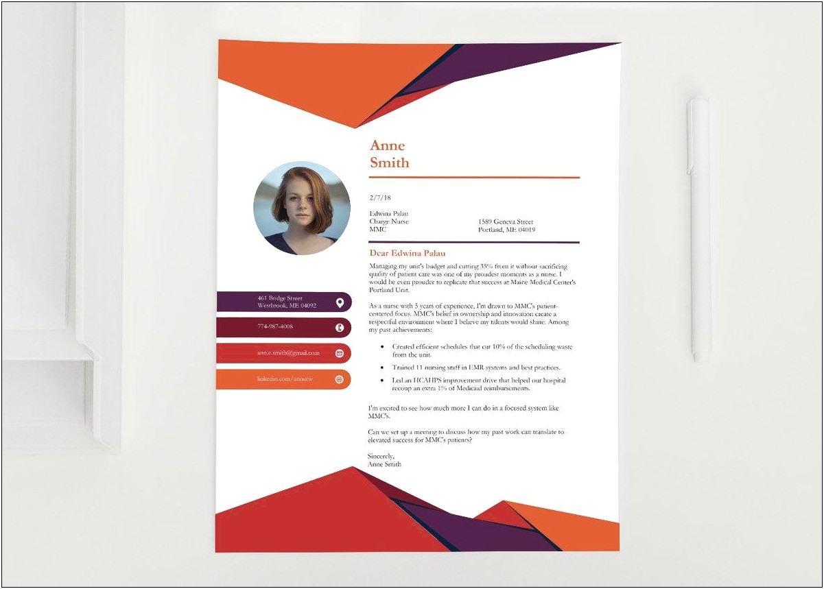 Cover Letter Template In Word For Mac
