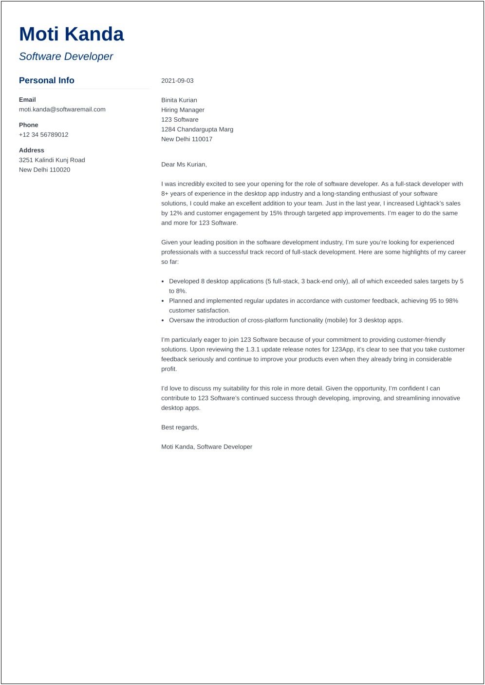 Cover Letter Template Microsoft Word 2003