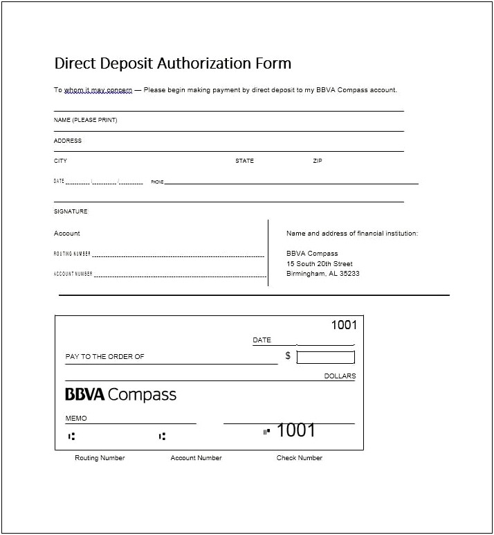 Create A Fillable Deposit Form Word Template