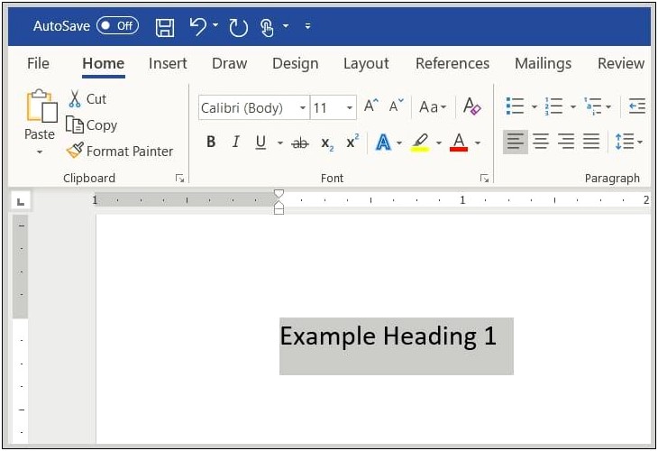 Create A Word Template In Office 365