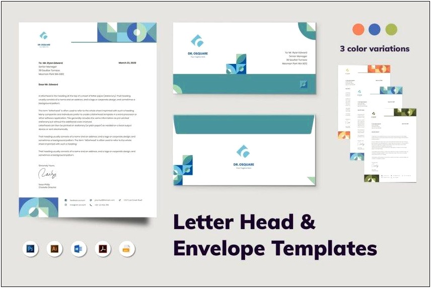Create Envelope Template In Word 2007