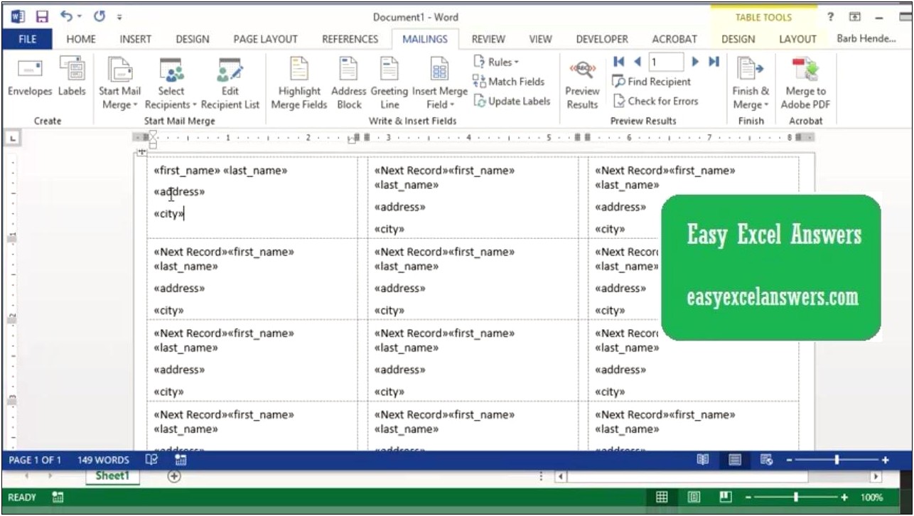 Create Labels Avery Template Word Excel