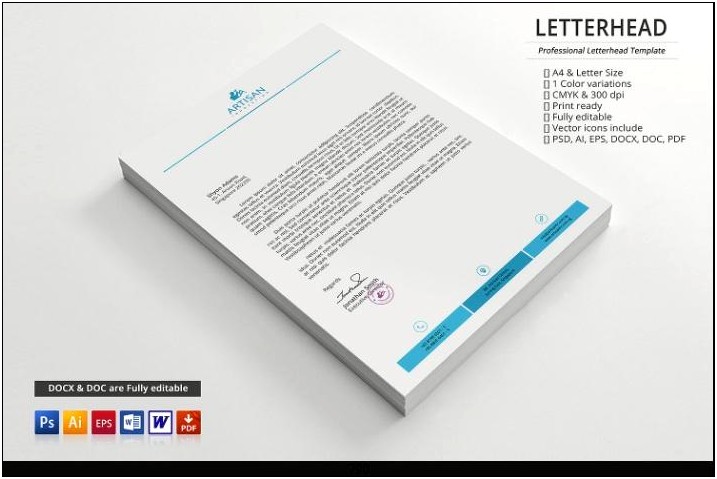 Create Letterhead Template Word From Pdf