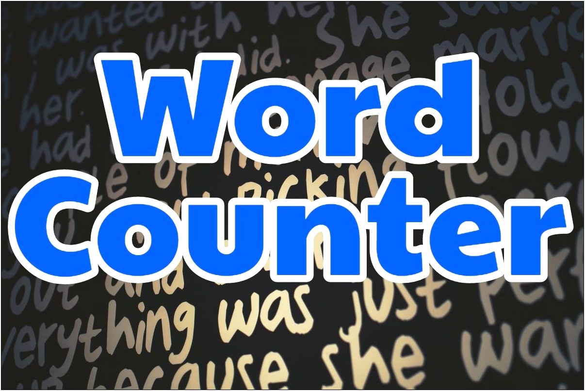 Create Word Limit With Word Template
