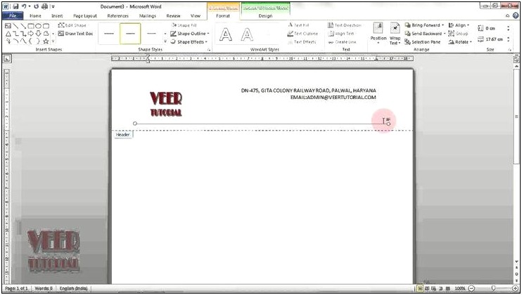 Create Your Own Template Word 2010