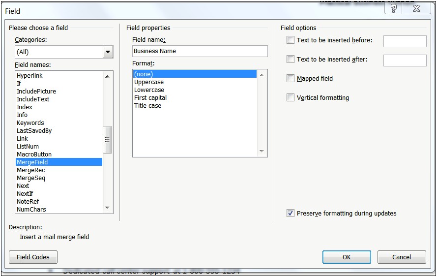 Creating Mail Merge Templates In Ms Word 2010