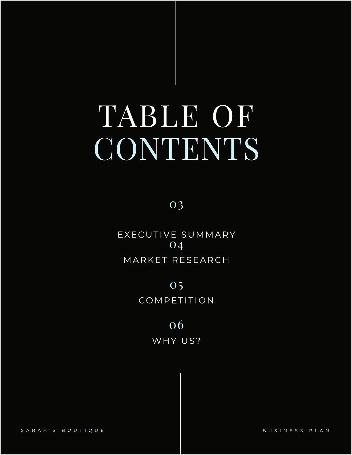 Creative Table Of Contents Template Word