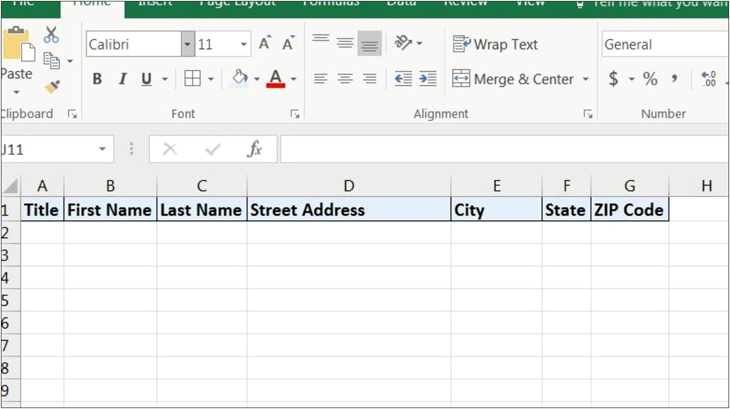 Data From Excel To Word Label Template