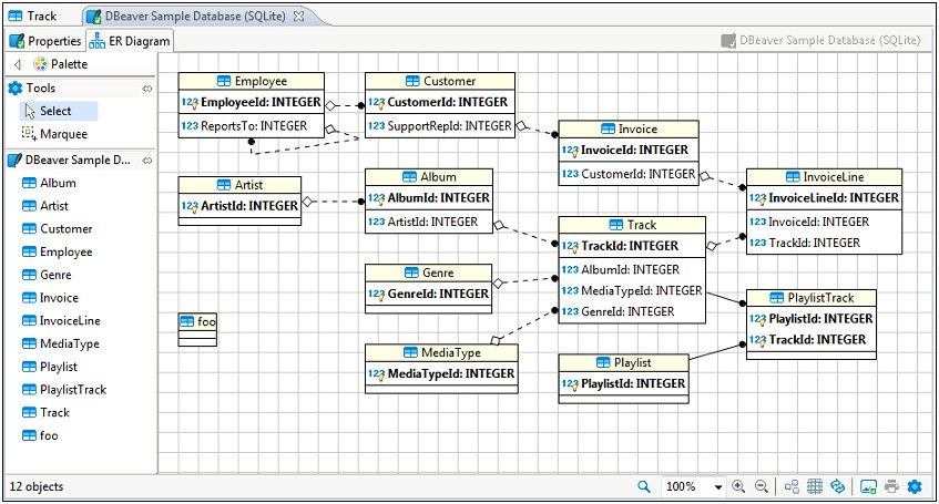 Database Model Diagram Template Ms Word