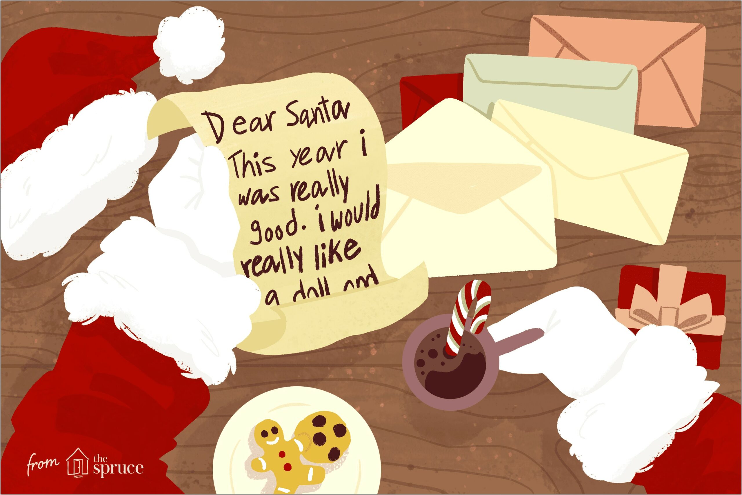 Dear Santa Letter Template Word Doc