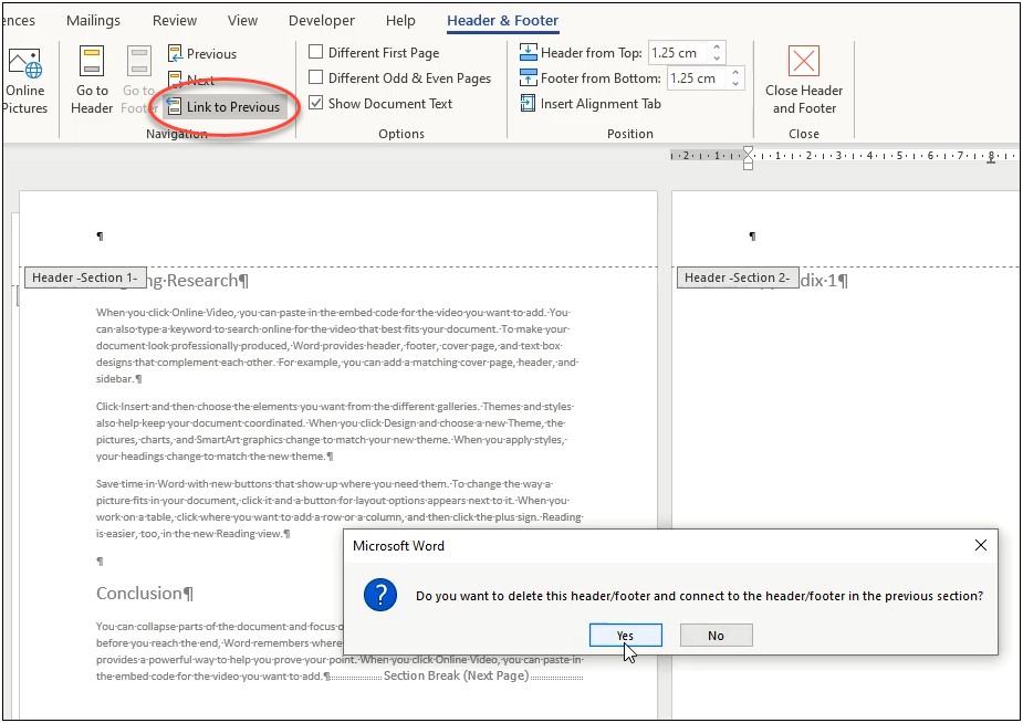Delete Page In Word 2010 Template