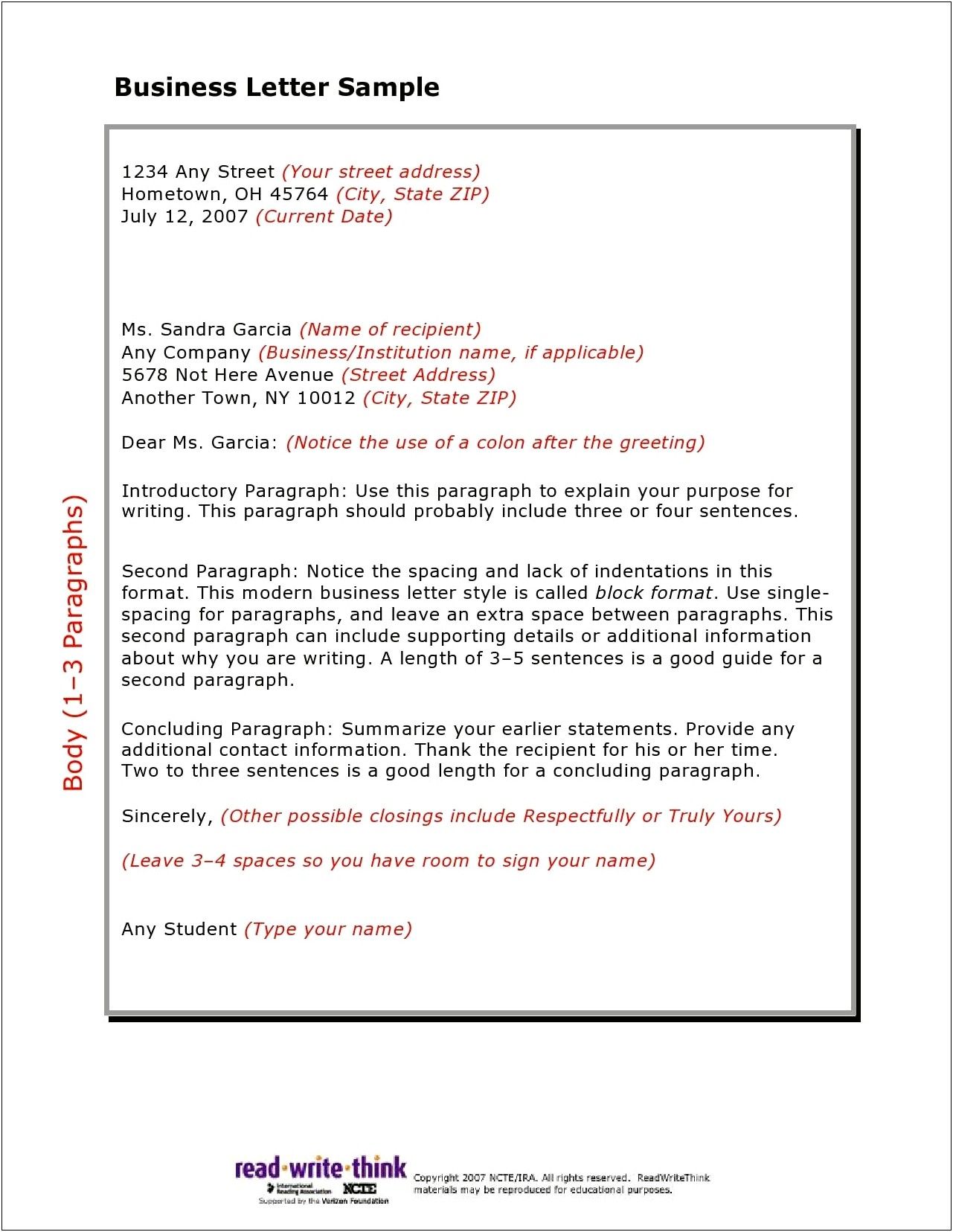 Does Microsoft Word Have A Business Letter Template