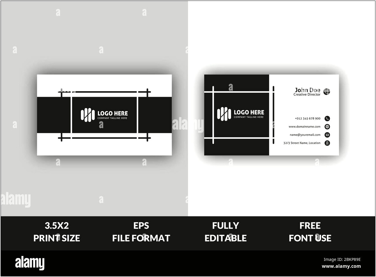 Double Sided Id Card Template Word