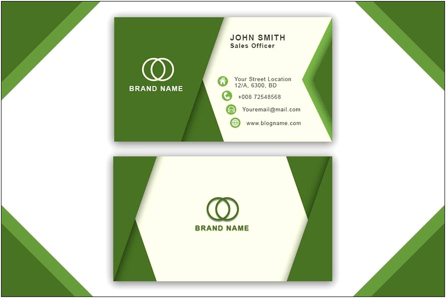 Download Blank Business Card Template Word