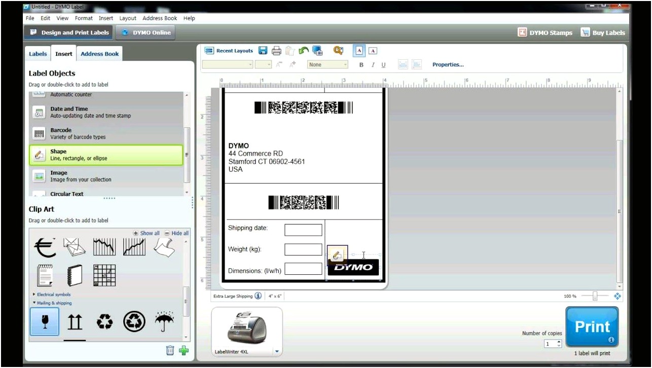 Download Label Templates For Dymo 450