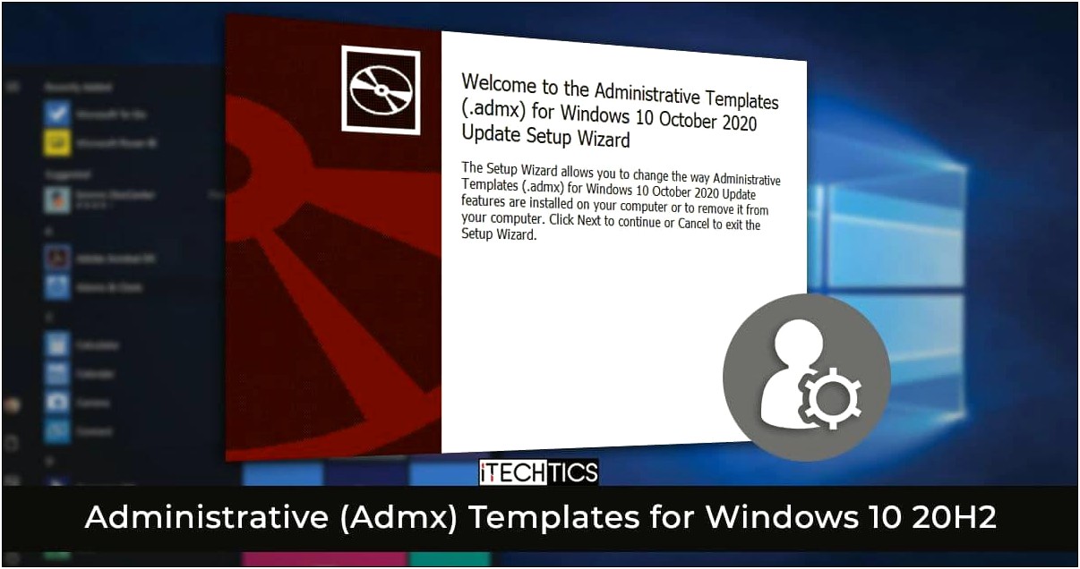 Download Latest Windows 10 Admx Templates