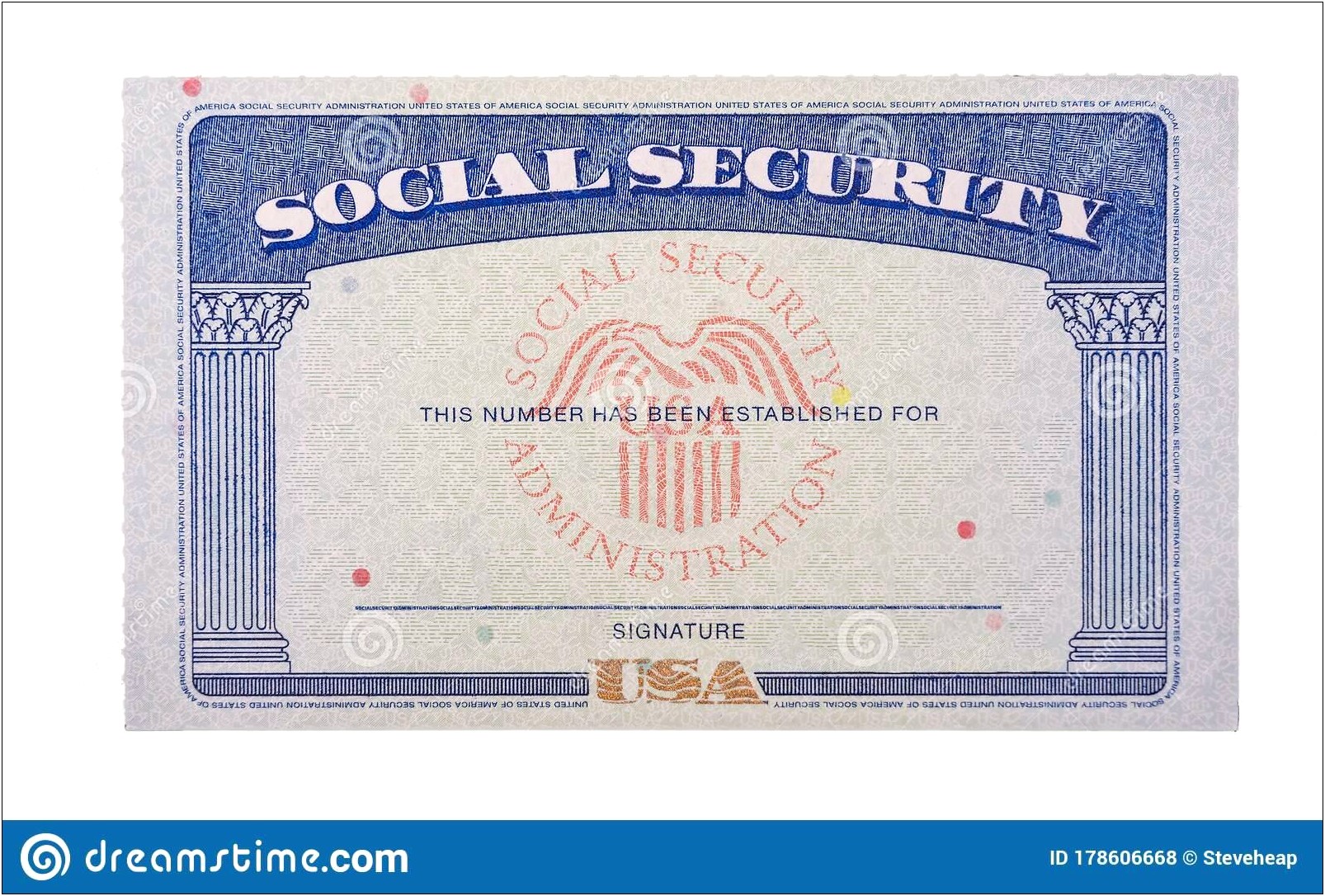 Download Psd Templates Social Security Card Template