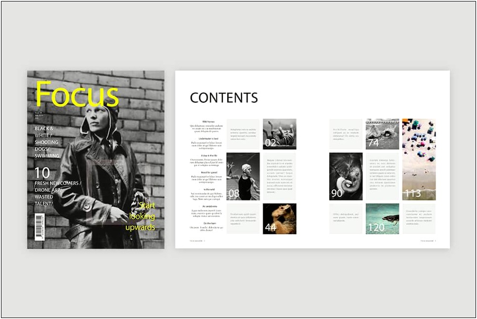 Download Table Of Contents Template Indesign