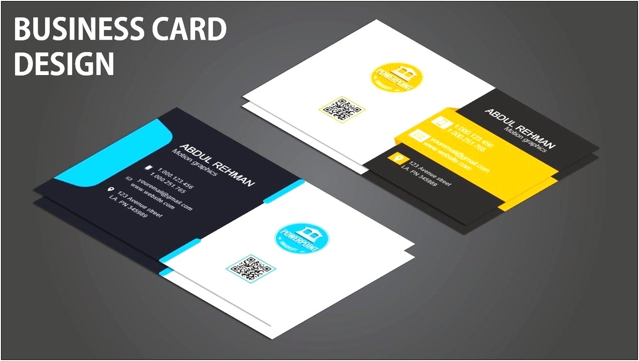 Download Template For Business Cards In Microsoft