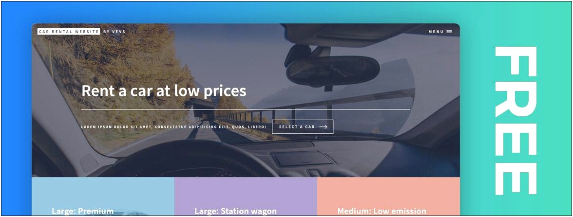 Download Template For Car Rental System