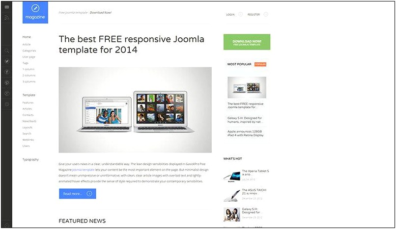 Download Template Joomla 3.6 Gratis