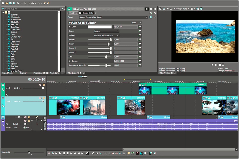 Download Template Sony Vegas Pro 15