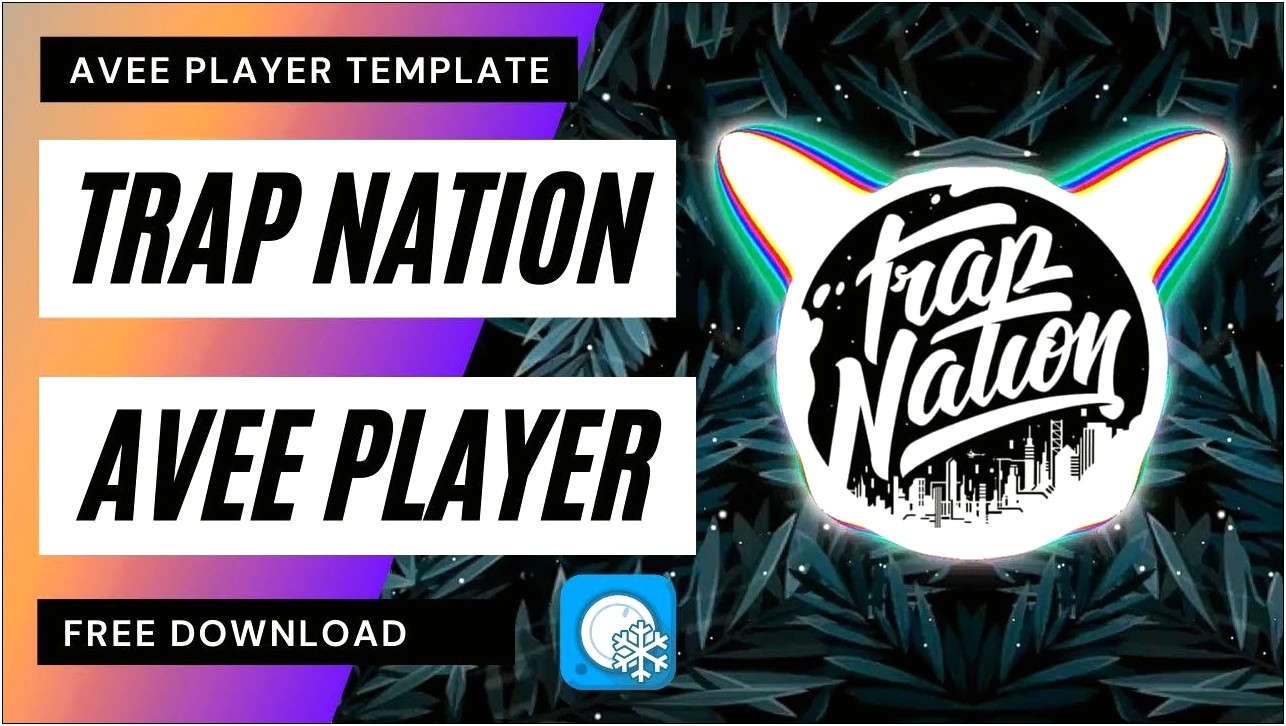 Download Template Trap Nation Avee Player