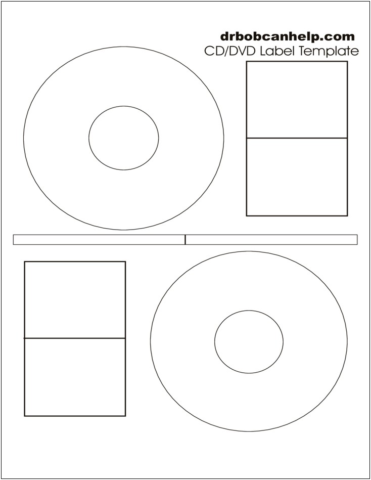 Dvd Label Template For Microsoft Word