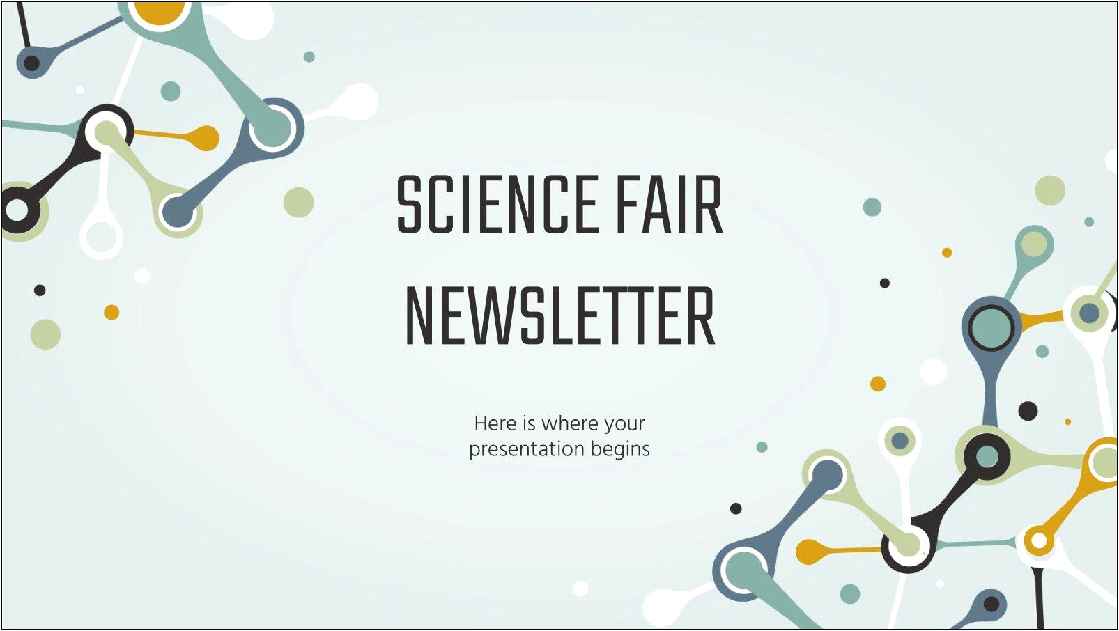 Easy Science Fair Project Templates Word