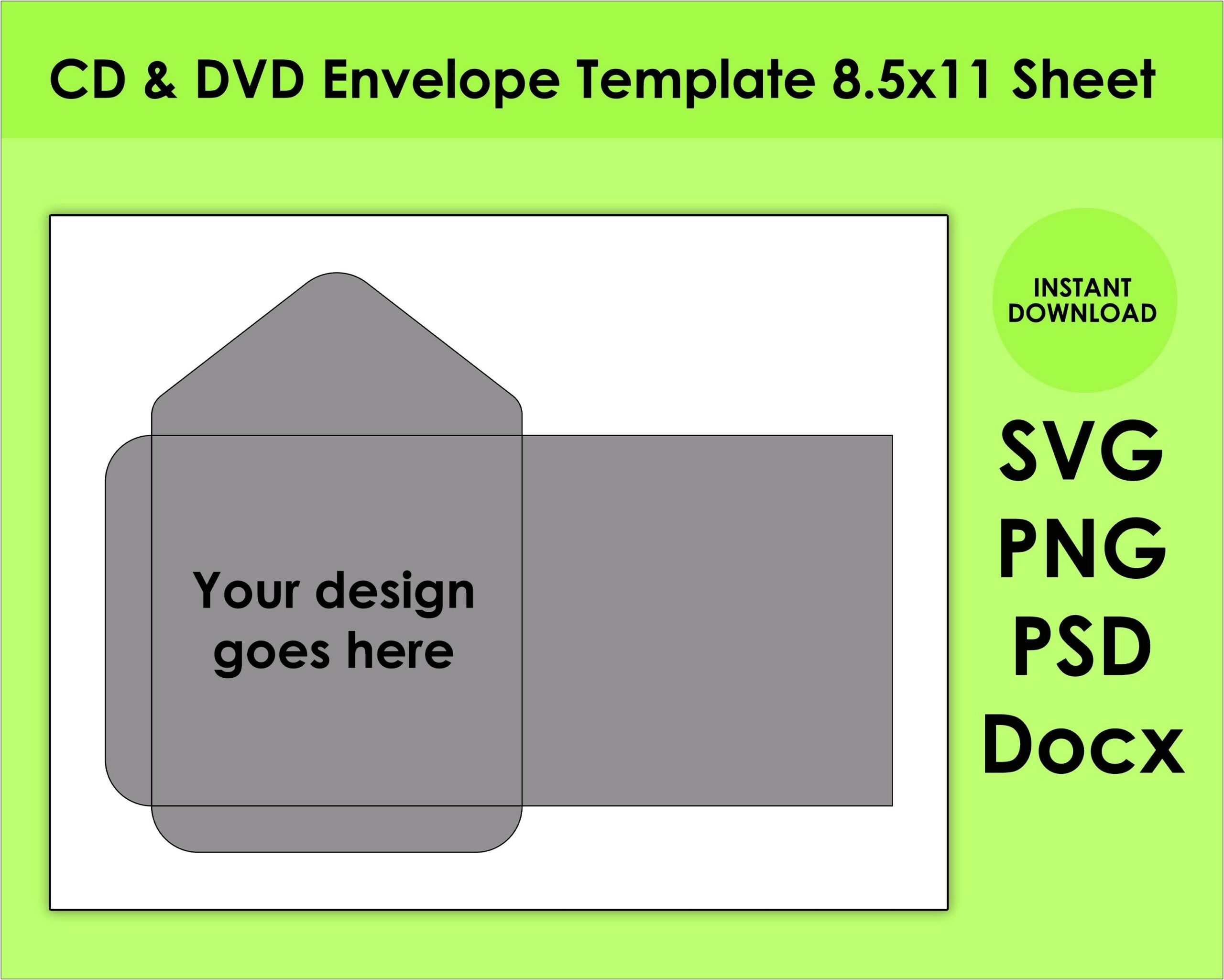 Envelope 8 Download Template Microsoft Word