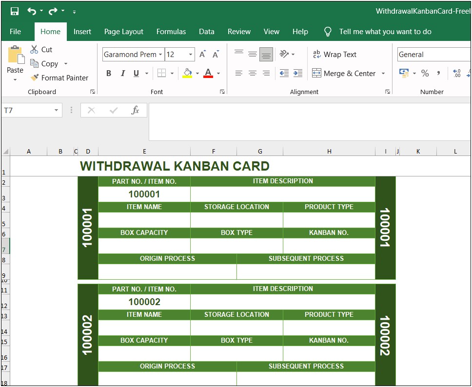 Excel Three Year Total Return Graph Template Download