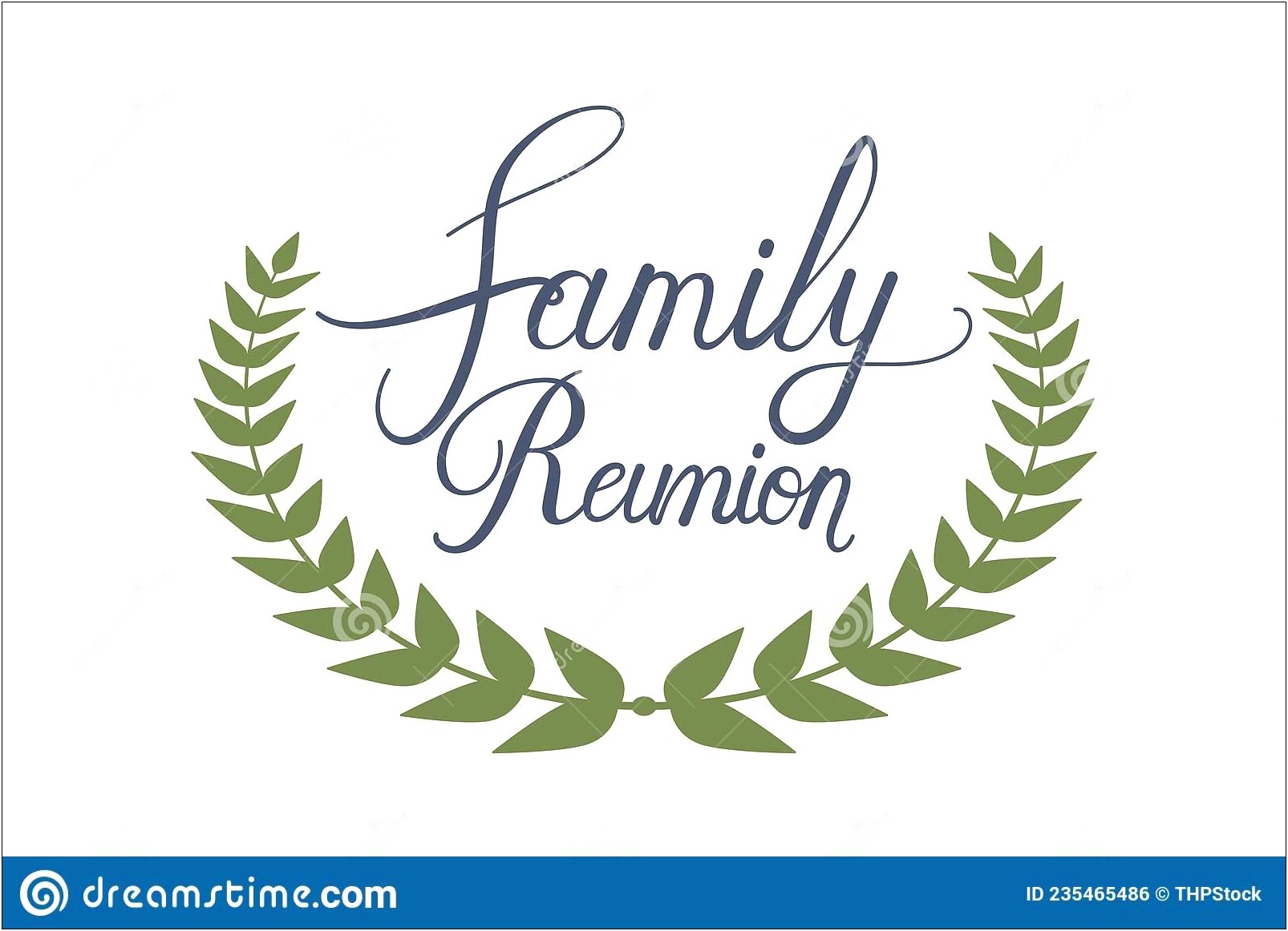 Family Reunion Program Design Template Word