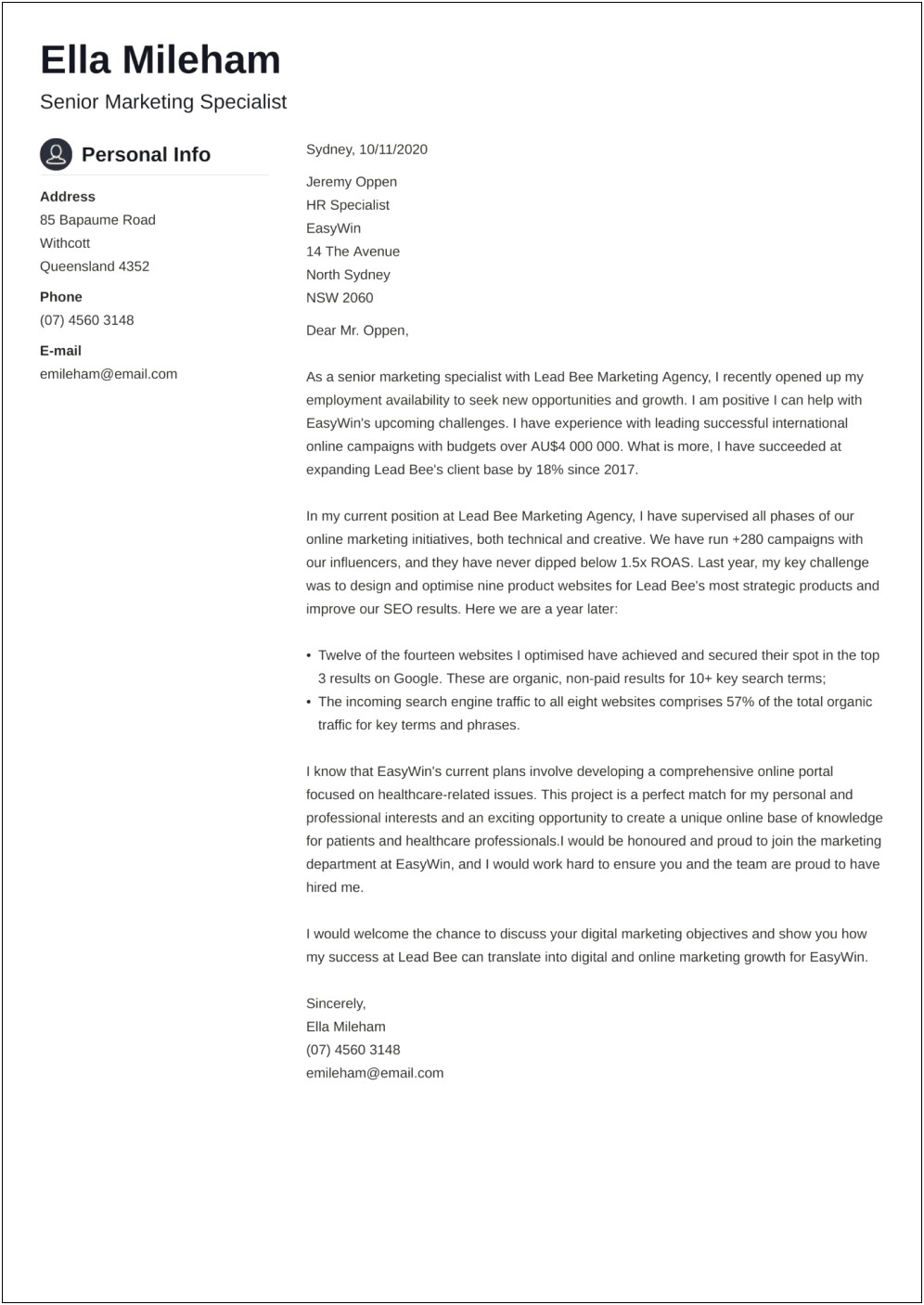 Fax Cover Letter Template Word 2007