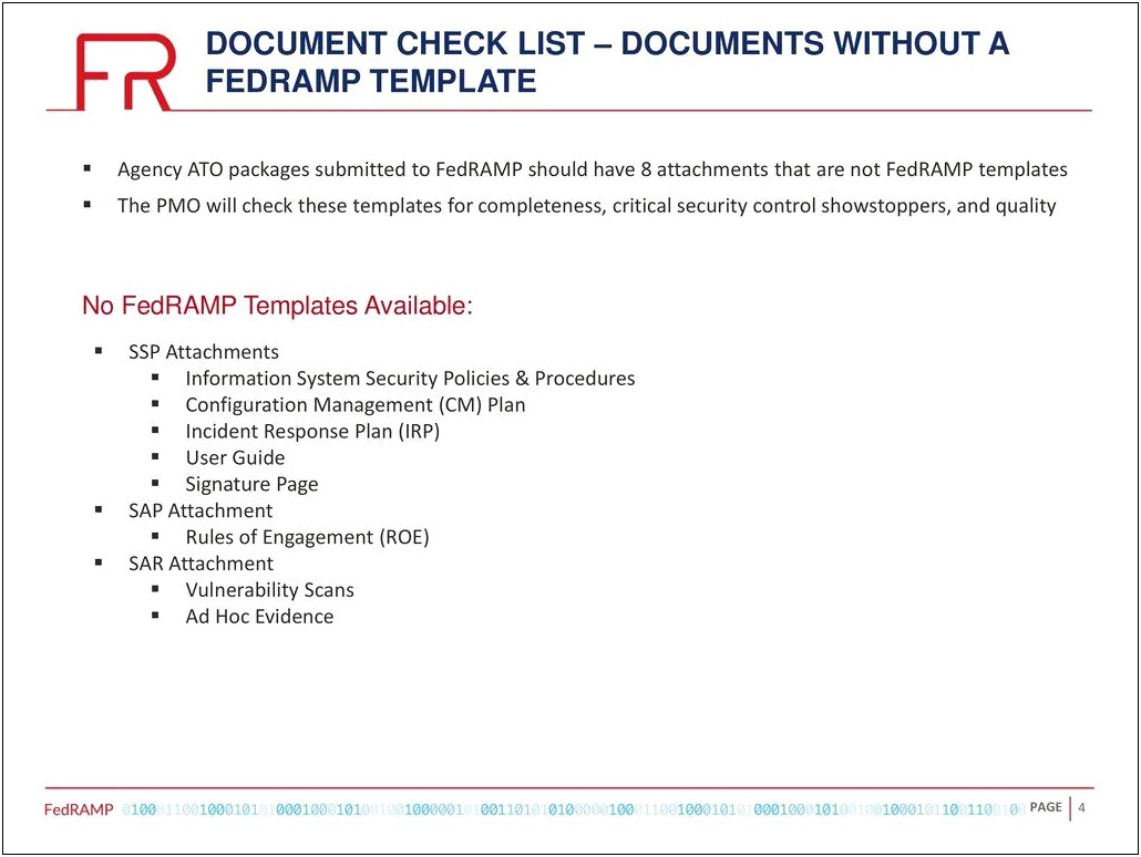 Fedramp Policy And Procedure Template Download