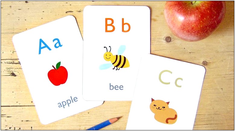 Flash Cards Template To Download Images