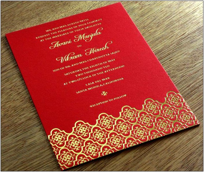 Free E Wedding Invitations Indian Style