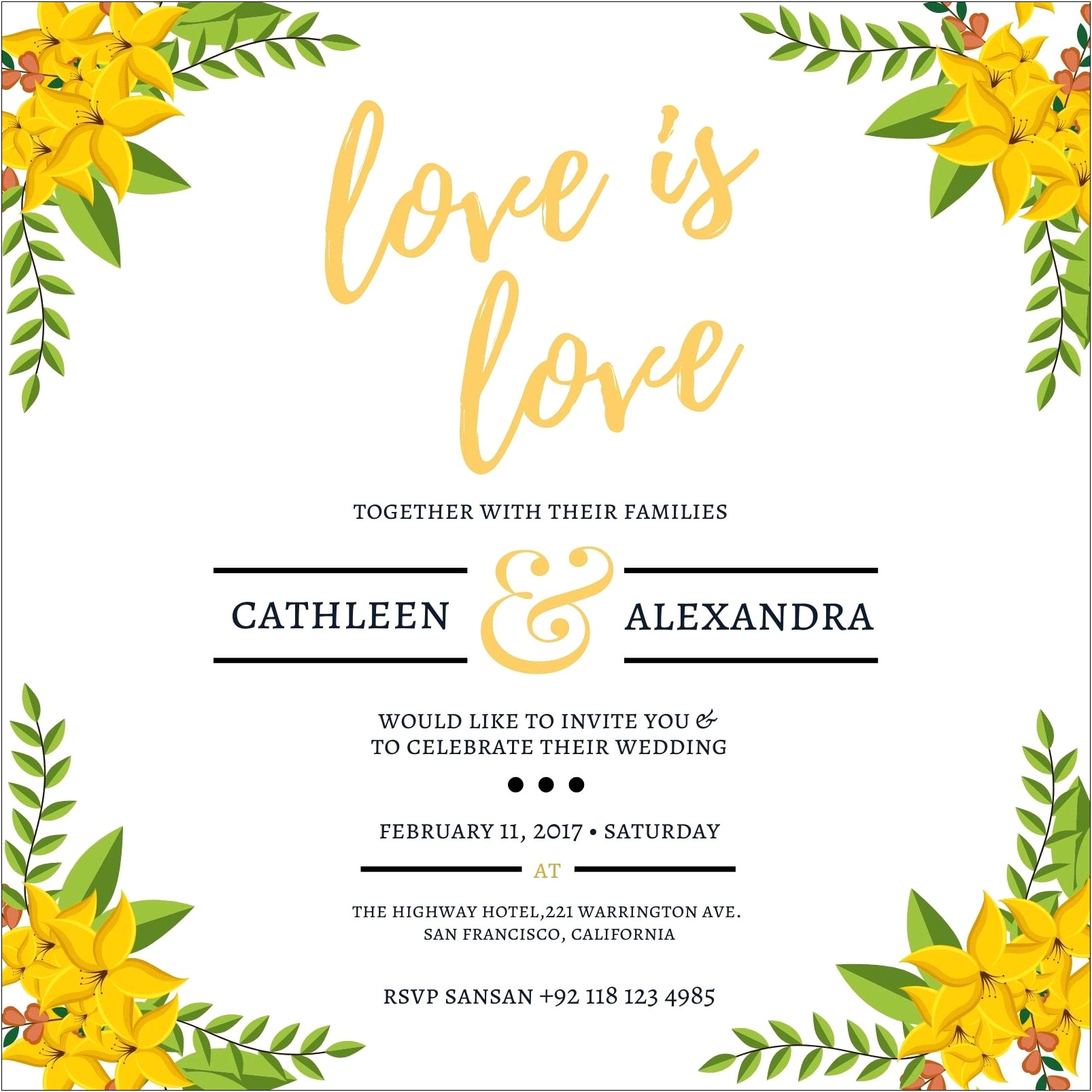 Free Electronic Invitations For An Lgbt Wedding