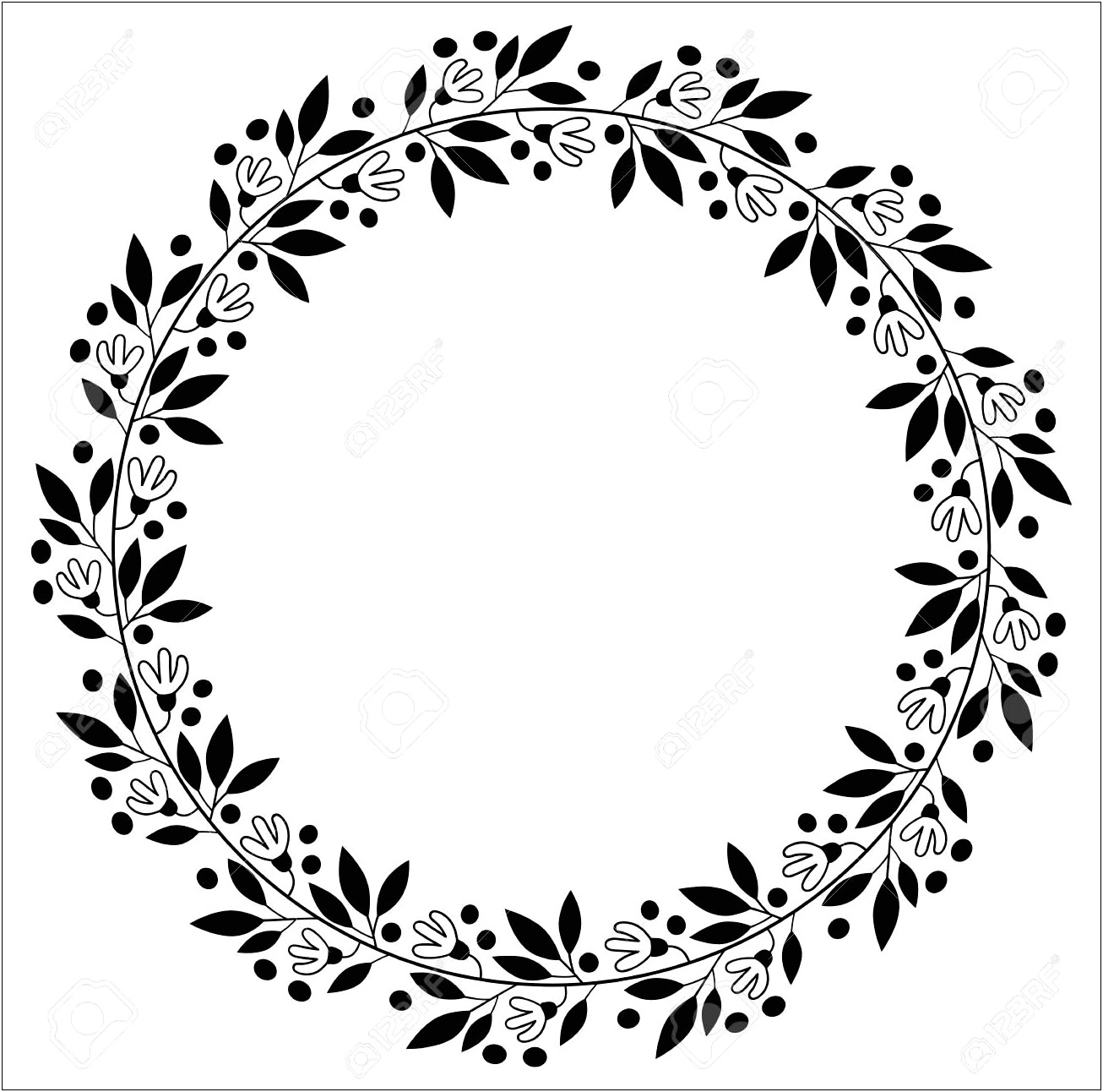 Free Floral Borders For Wedding Invitations