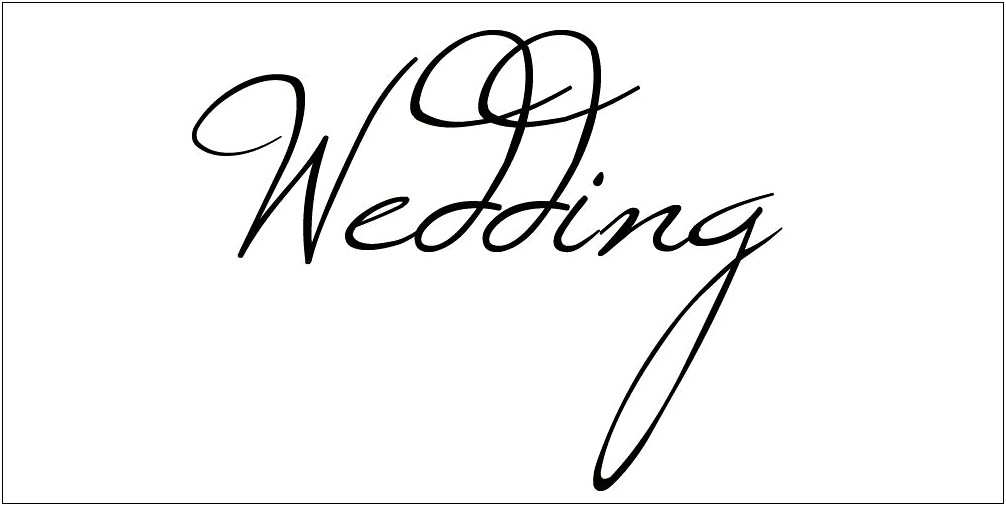 Free Fonts For Wedding Invitation Envelopes