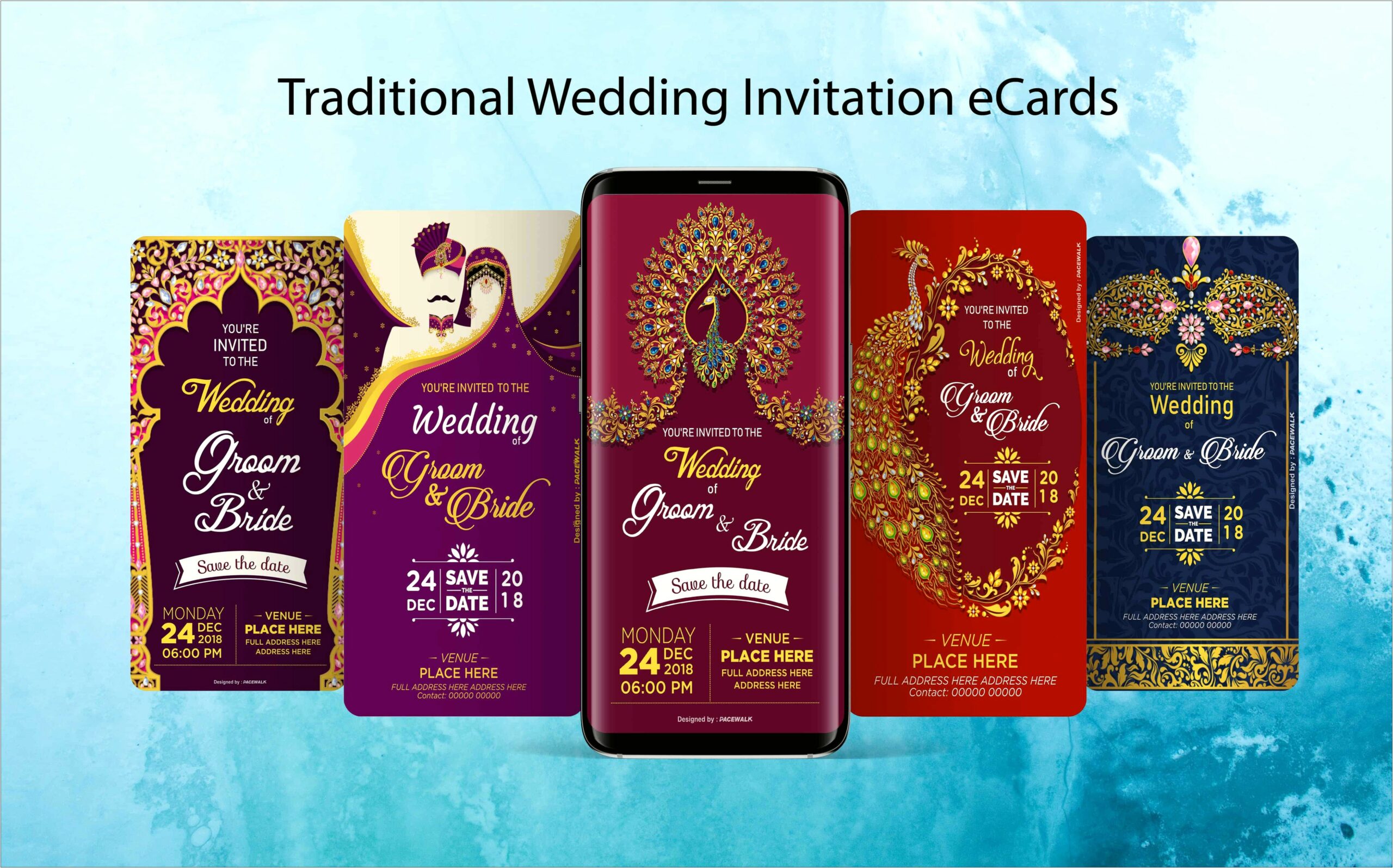 Free Indian Wedding Invitation Ecards With Photo