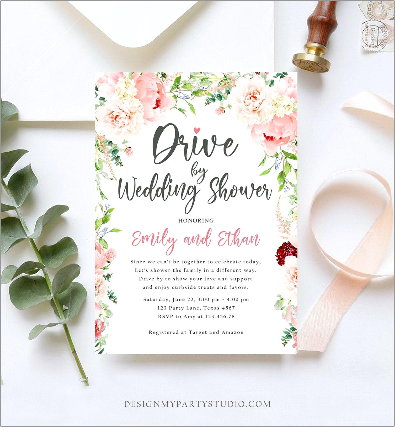 Free Printable Couples Wedding Shower Invites
