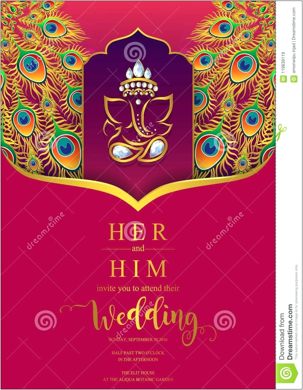 Free Printable Indian Wedding Invitation Cards