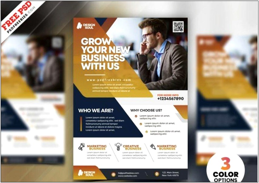 Free Psd Business Flyer Templates Download