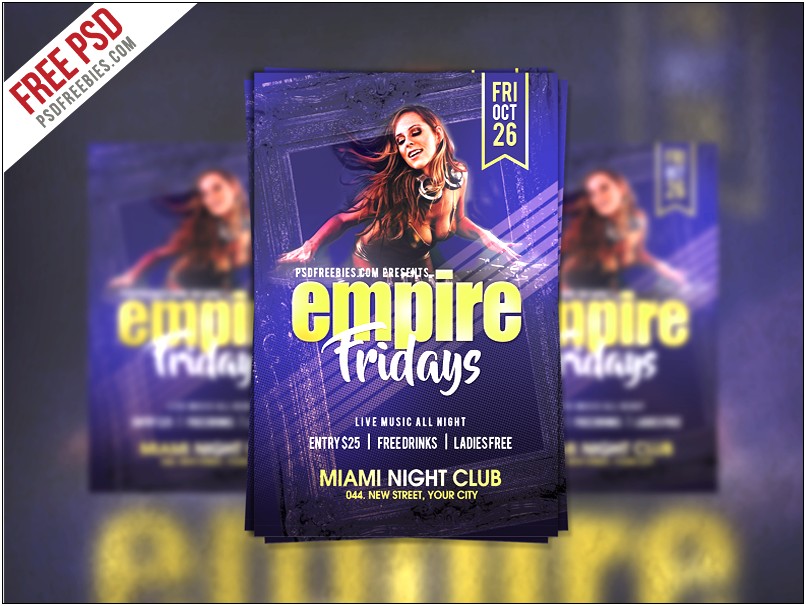 Free Psd Flyer Templates Free Download
