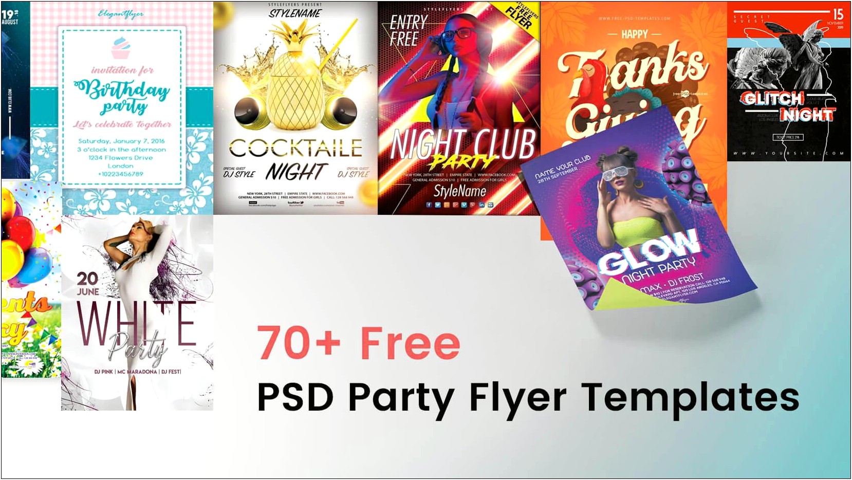 Free Psd Party Flyer Templates Download