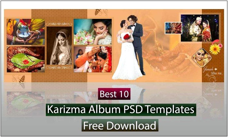 Free Psd Wedding Album Templates Download