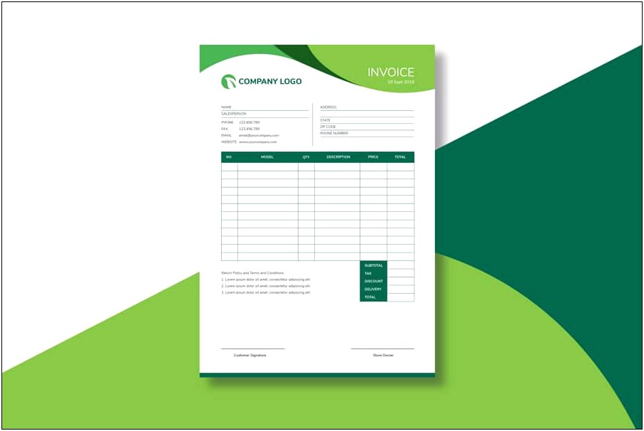 Free Receipt Template For Microsoft Word