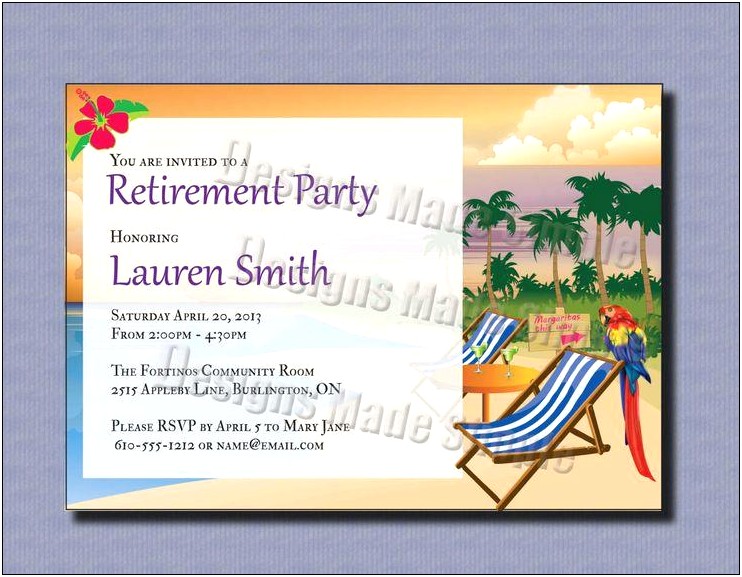 Free Retirement Announcement Templates For Word