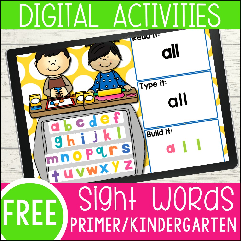 Free Sight Word Game Board Templates
