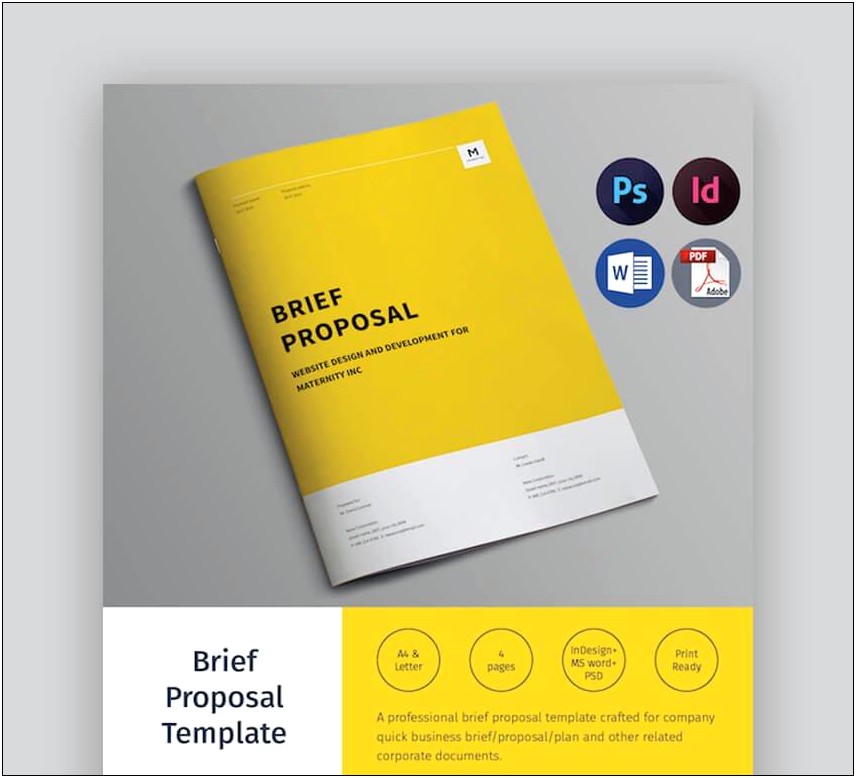 Free Small Business Proposal Template Word